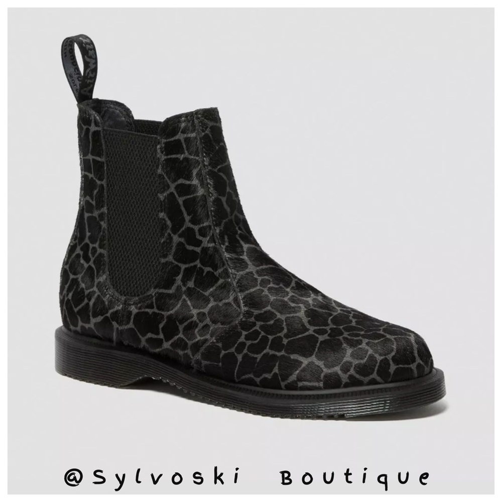 🖤 DR MARTENS FLORA WOMEN'S ANIMAL PRINT CHELSEA BOOTS NWT 🖤 - Picture 7 of 12